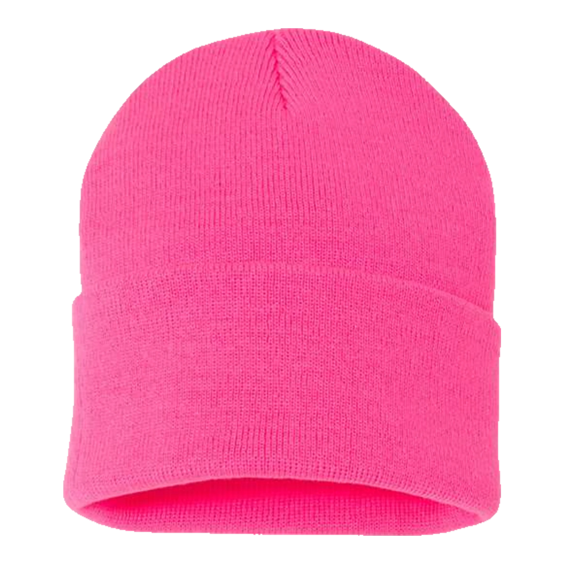 Sportsman Solid Custom Cuffed Beanie