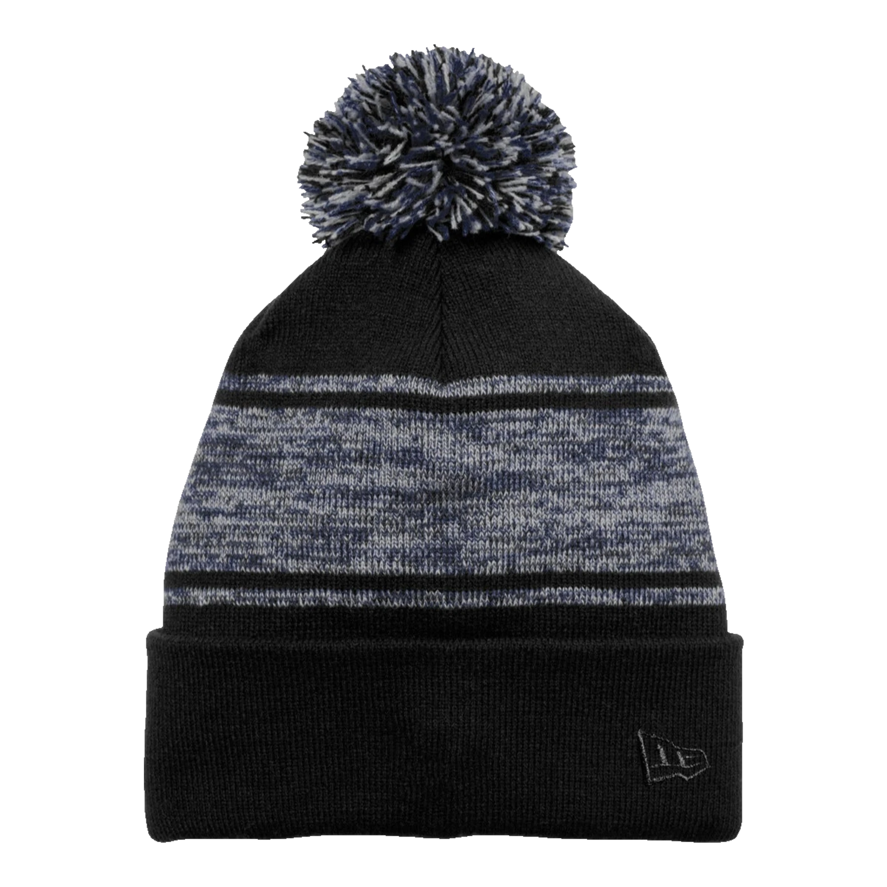 New Era Knit Chilled Custom Pom Beanie