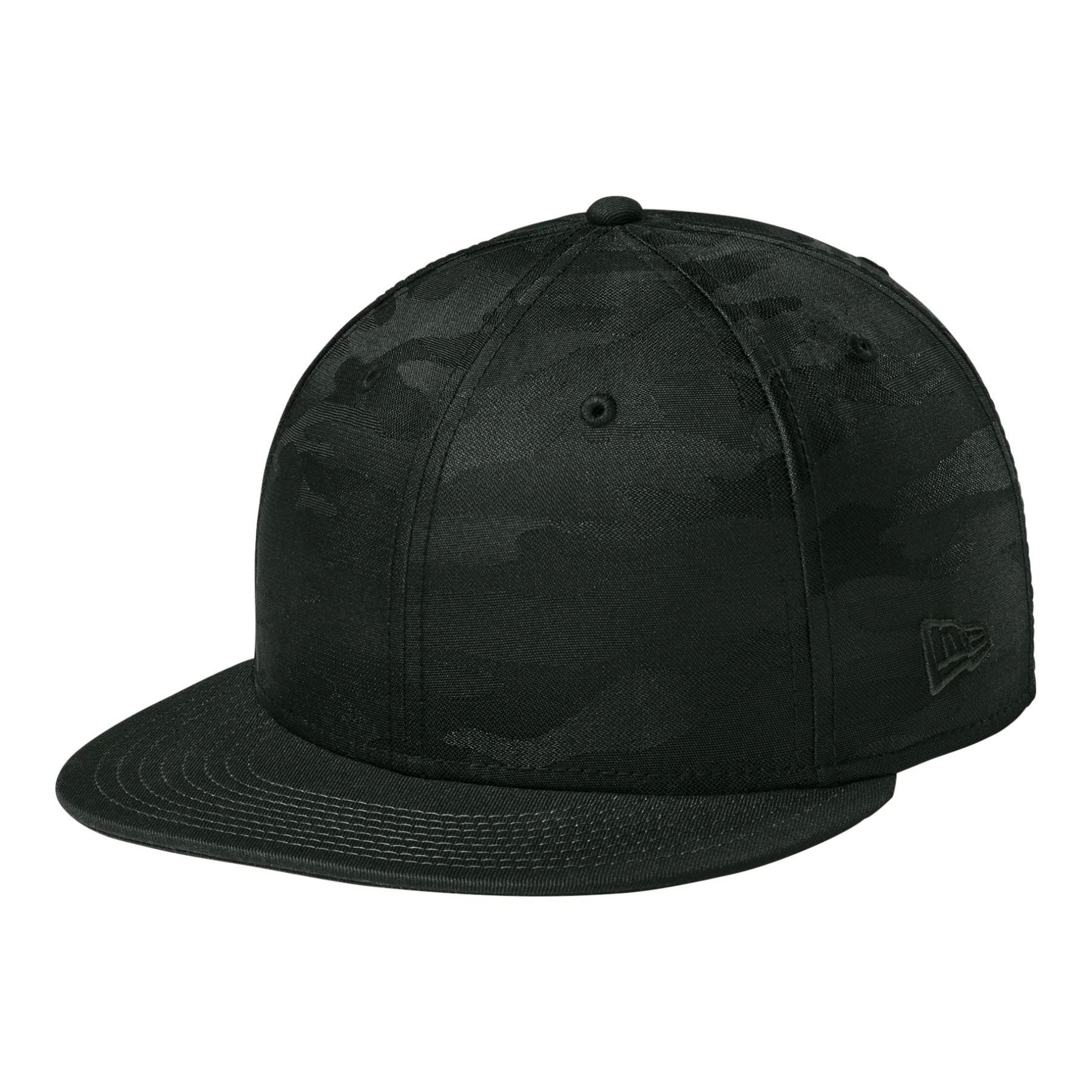 New Era Camo Flat Bill Custom Snapback Hat