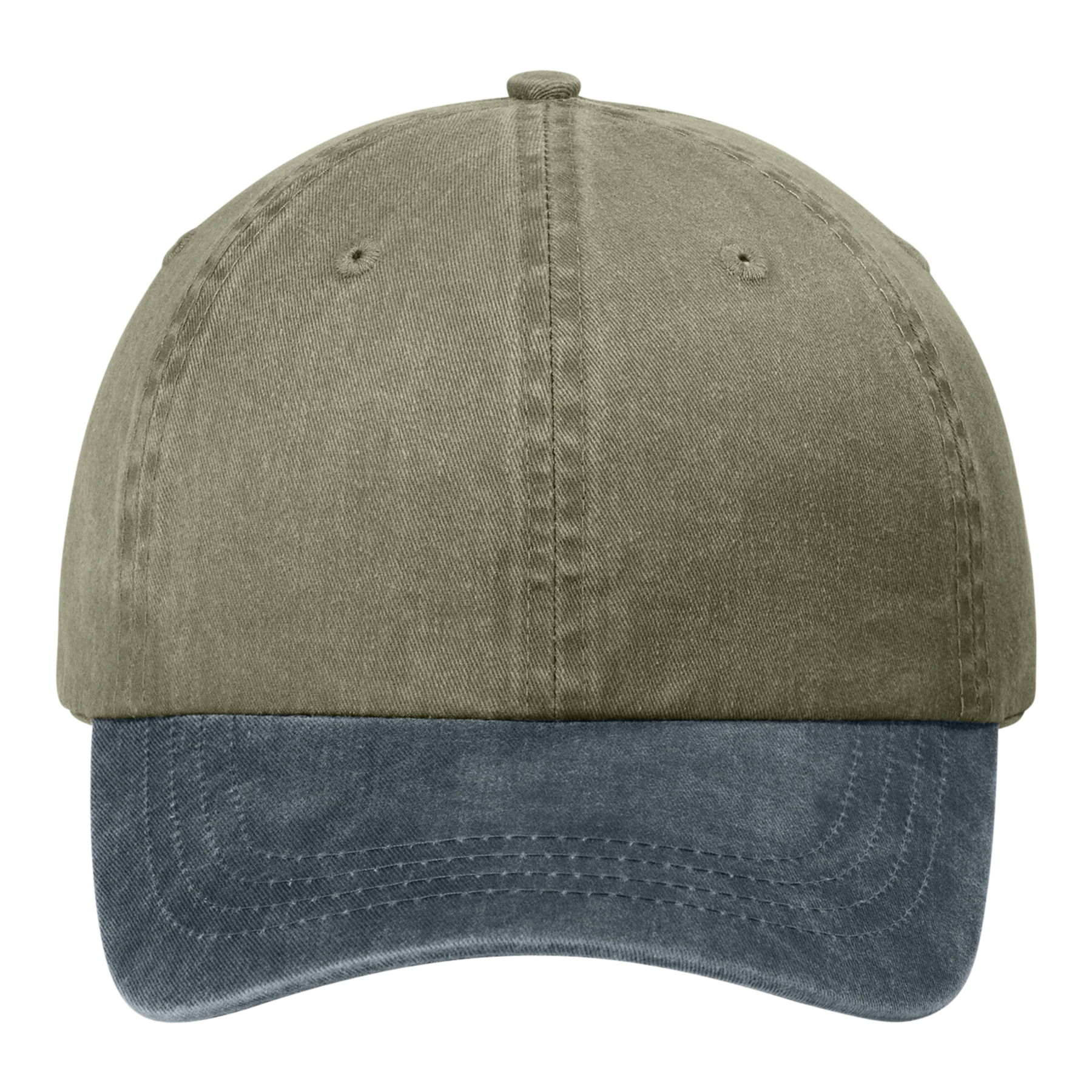 Port & Company Two-Tone Pigment-Dyed Custom Dad Hat