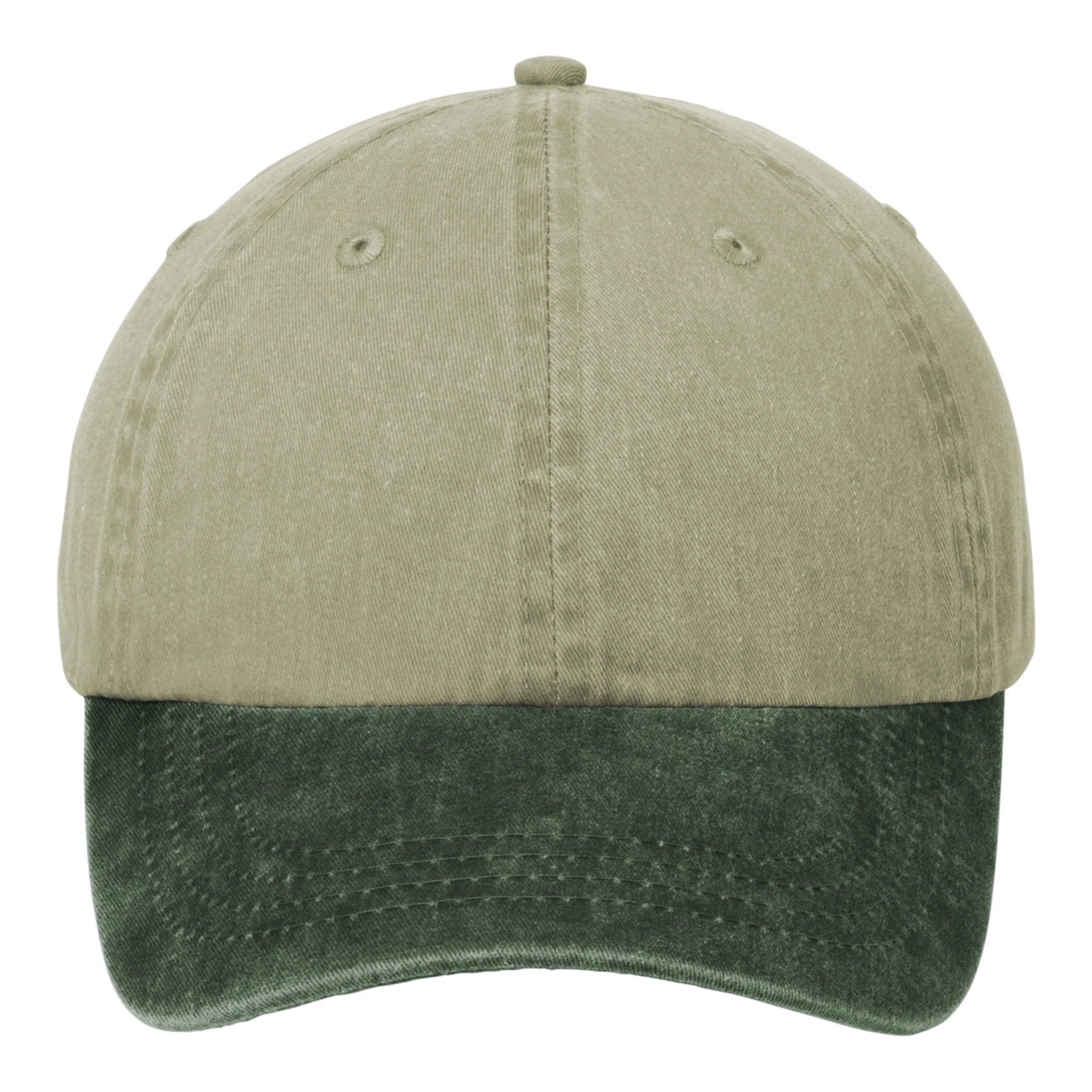 Port & Company Two-Tone Pigment-Dyed Custom Dad Hat