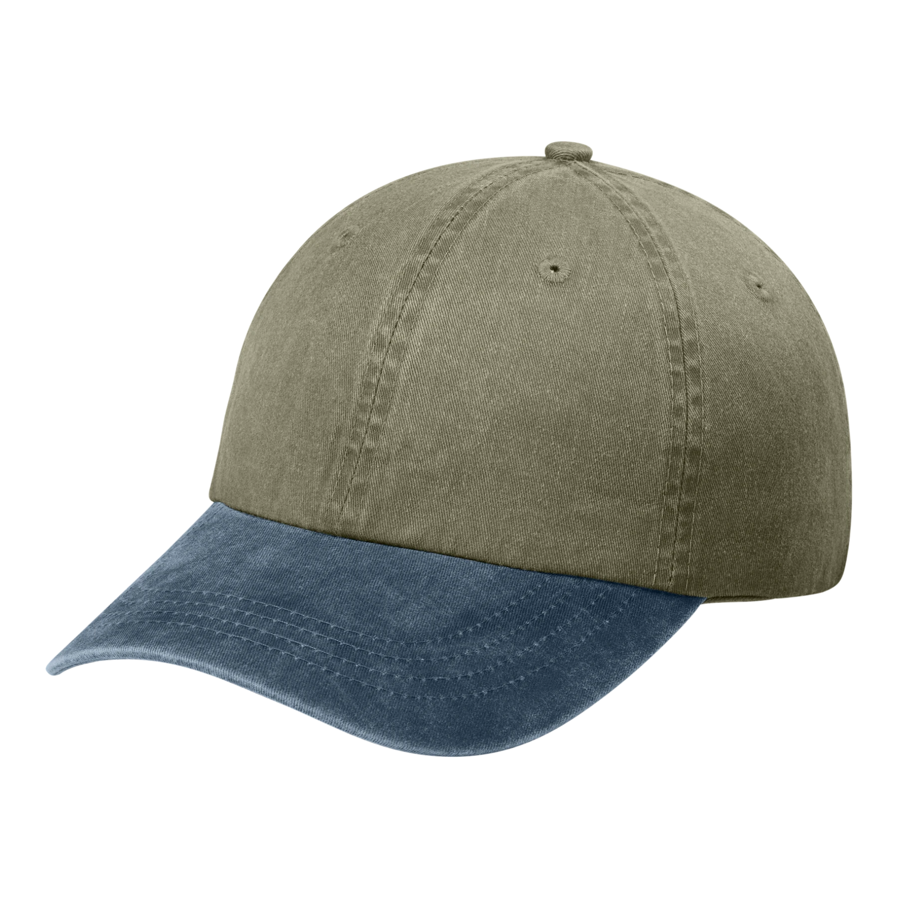 Port & Company Two-Tone Pigment-Dyed Custom Dad Hat