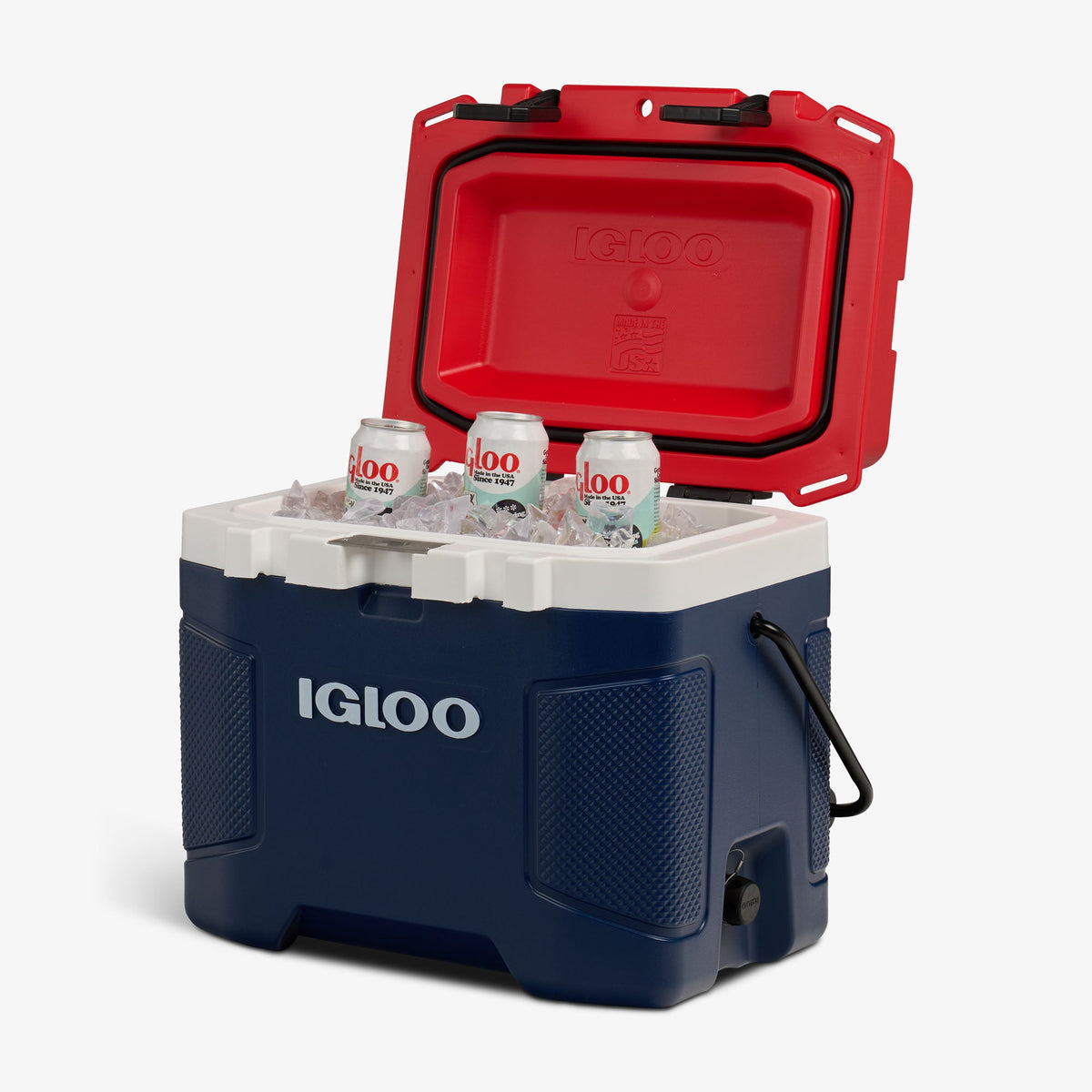 Custom Igloo Trailmate 25 Qt Cooler, Americana
