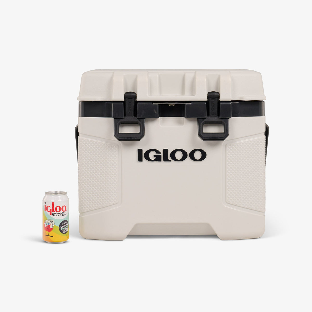 Custom Igloo Trailmate 25 Qt Cooler, Bone