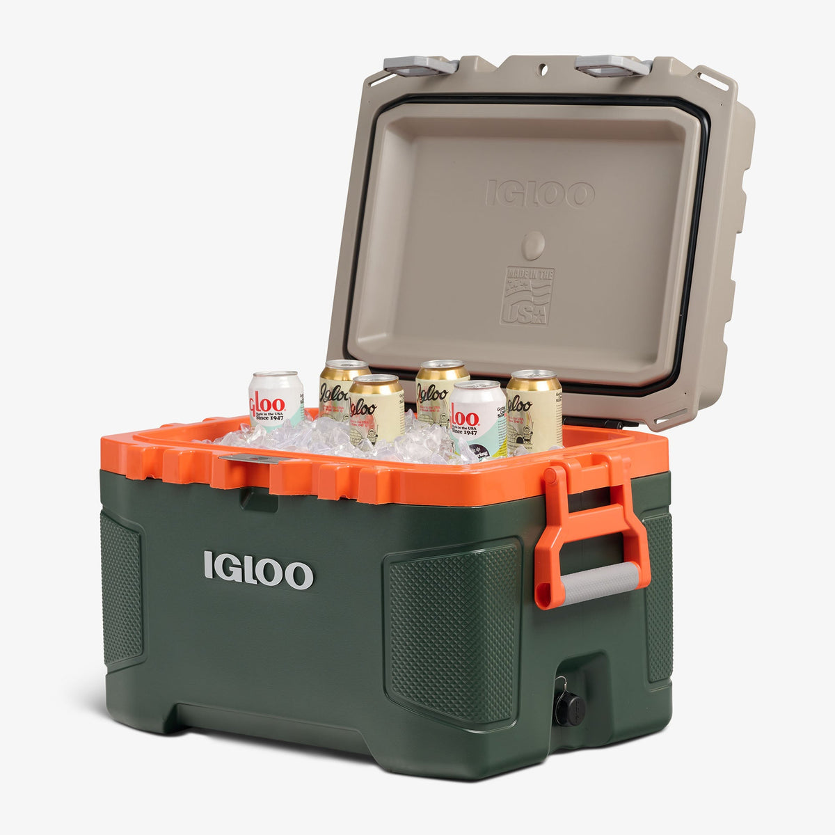 Custom Igloo Trailmate 50 Qt Cooler, Sportsman