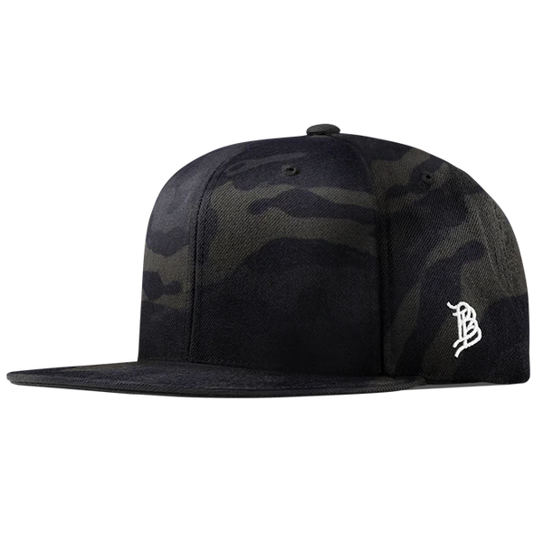 Branded Bills Bare Essential Flat Snapback Hat