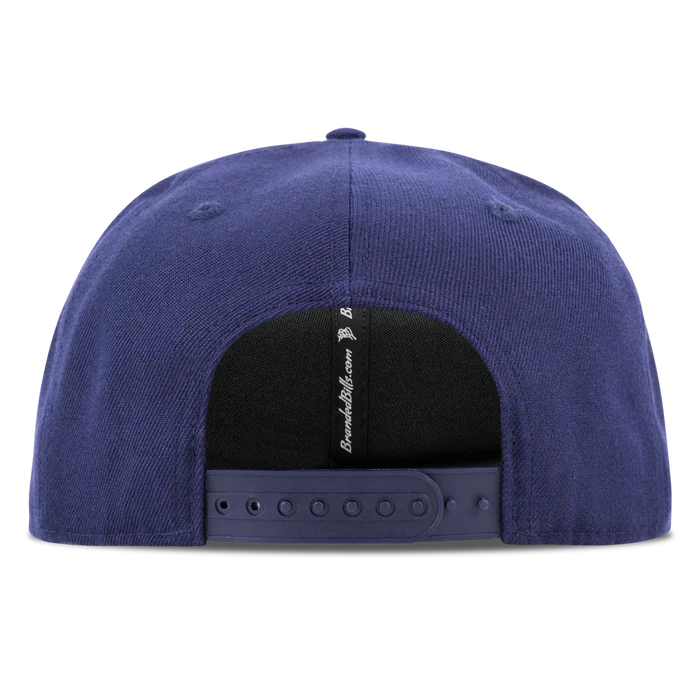 Branded Bills Bare Essential Flat Snapback Hat