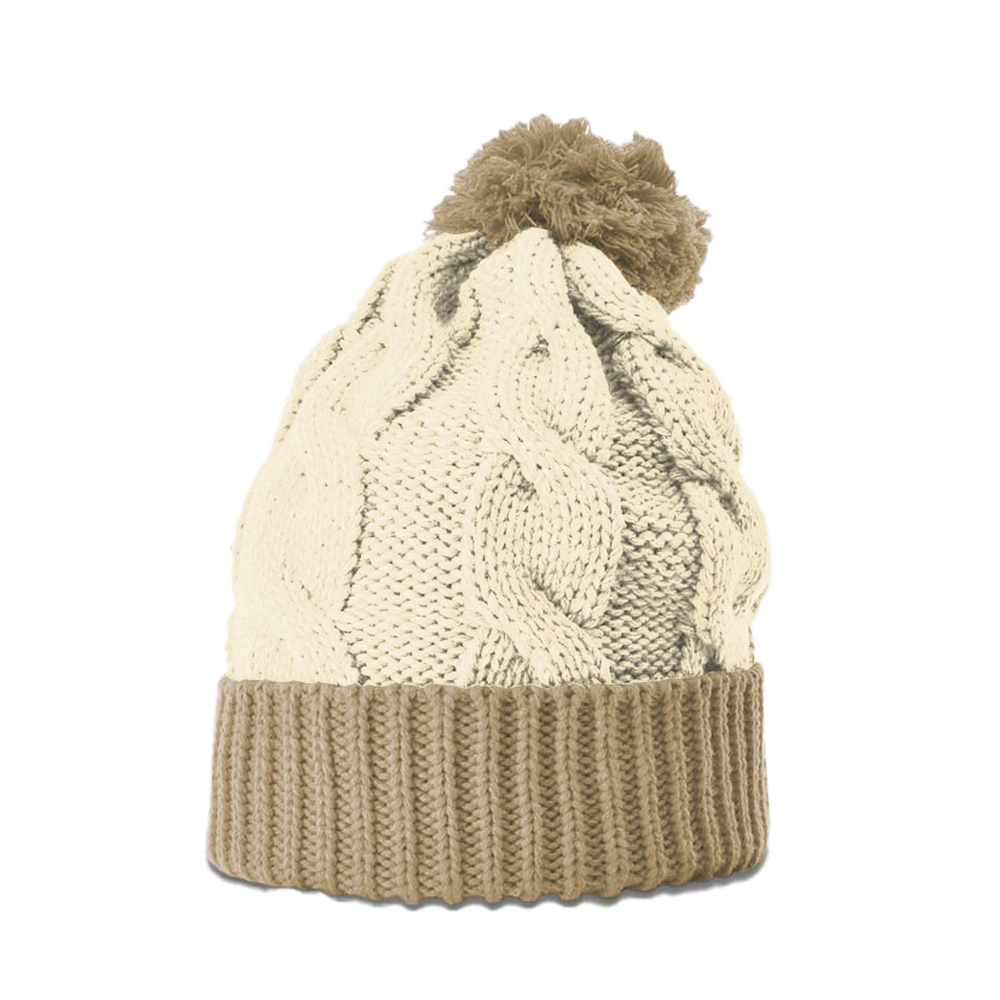 Richardson Chunk Twist Custom Pom Beanie