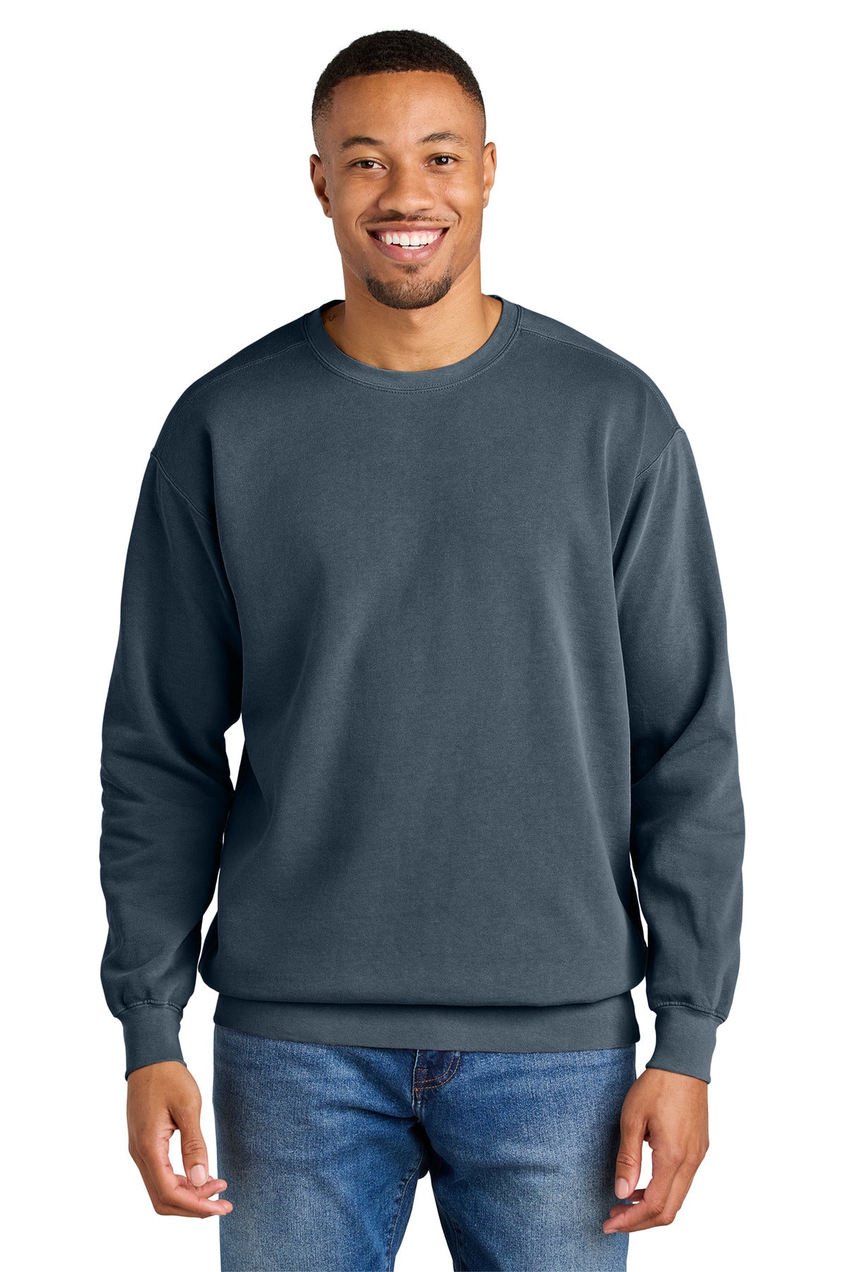 COMFORT COLORS  Ring Spun Crewneck Sweatshirt - Denim
