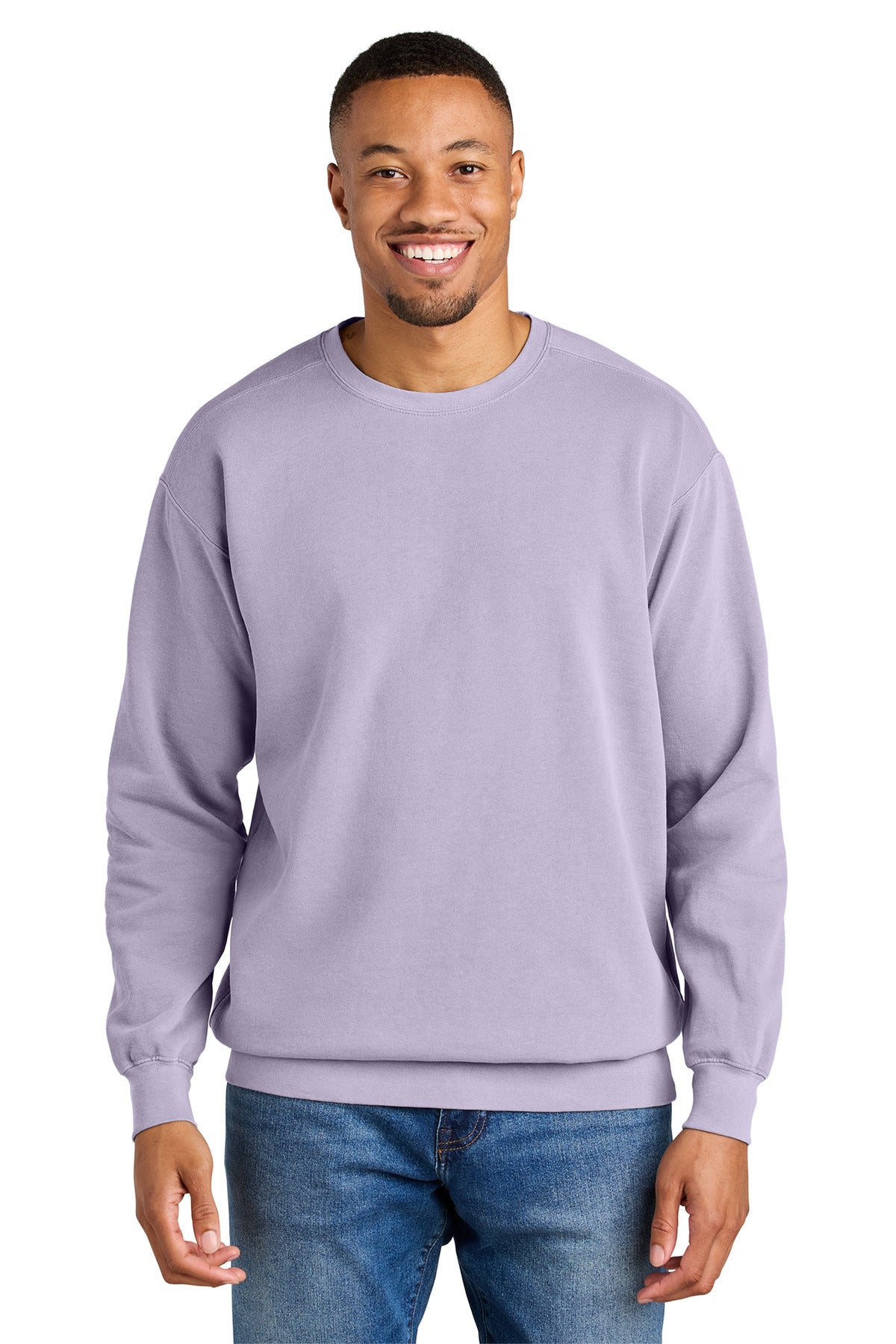 COMFORT COLORS  Ring Spun Crewneck Sweatshirt - Orchid