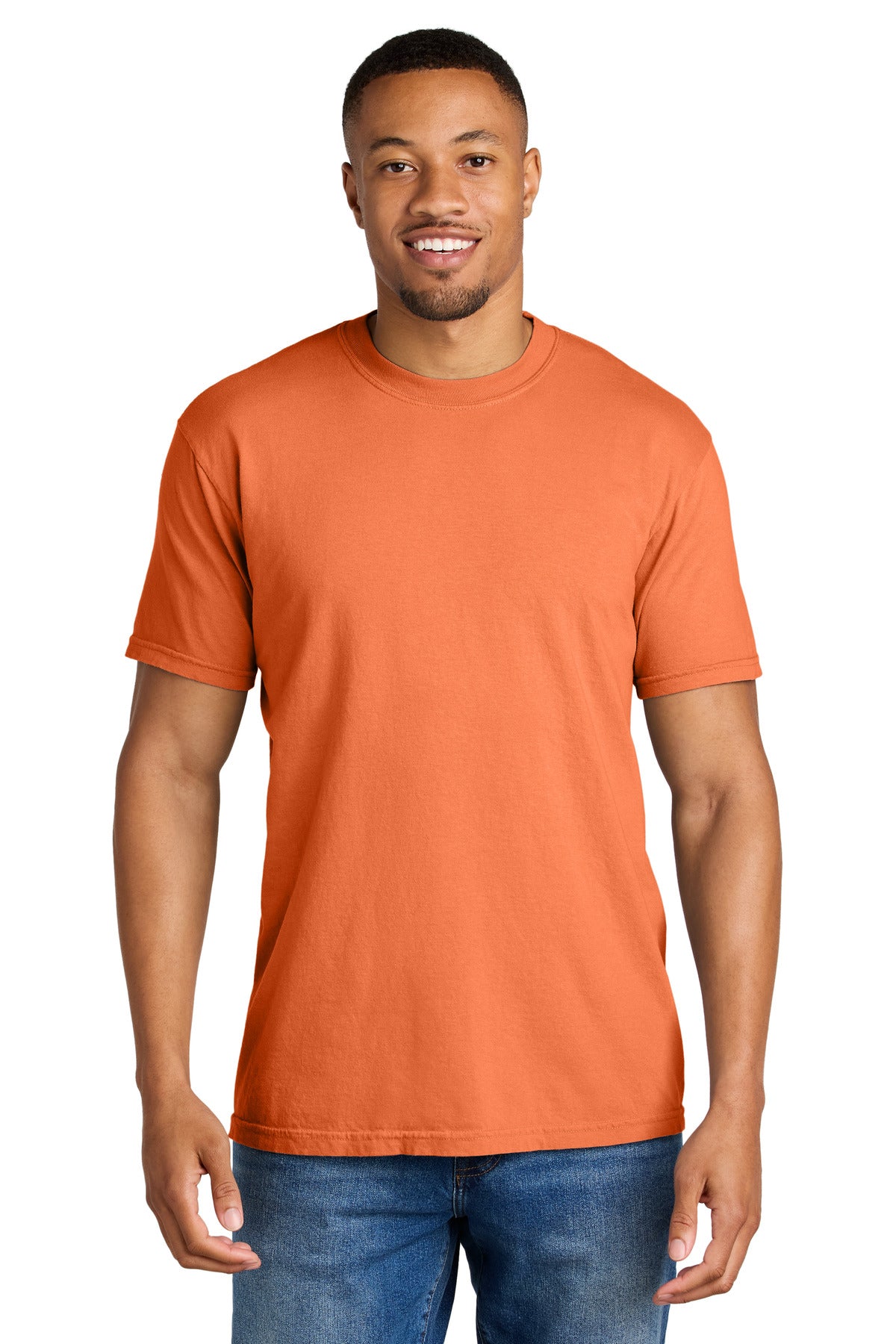 COMFORT COLORS  Heavyweight Ring Spun Tee - Burnt Orange