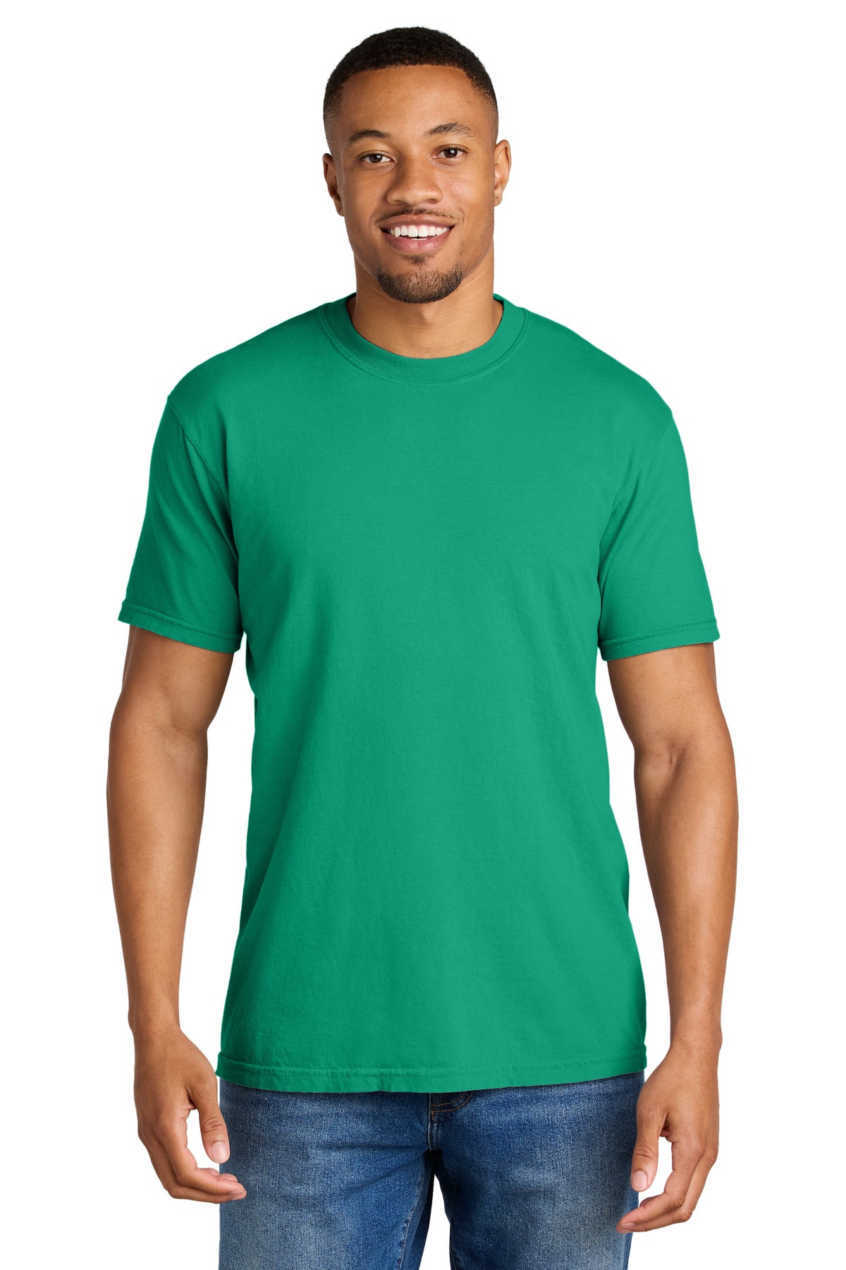 COMFORT COLORS  Heavyweight Ring Spun Tee - Island Green