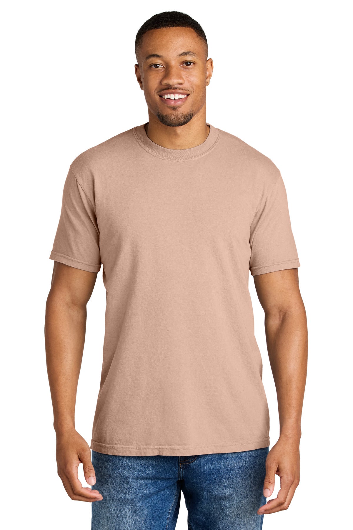 COMFORT COLORS  Heavyweight Ring Spun Tee - Peachy