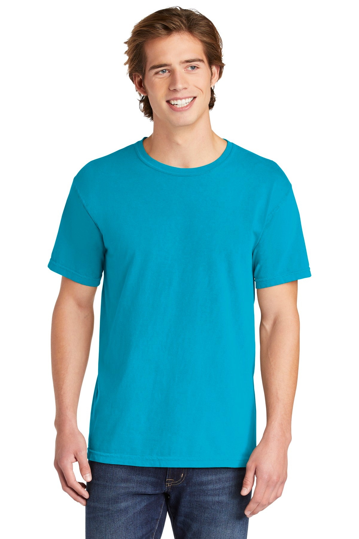 COMFORT COLORS  Heavyweight Ring Spun Tee - Sapphire
