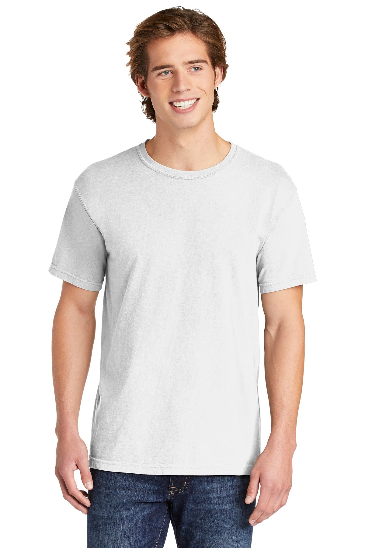 COMFORT COLORS  Heavyweight Ring Spun Tee - White