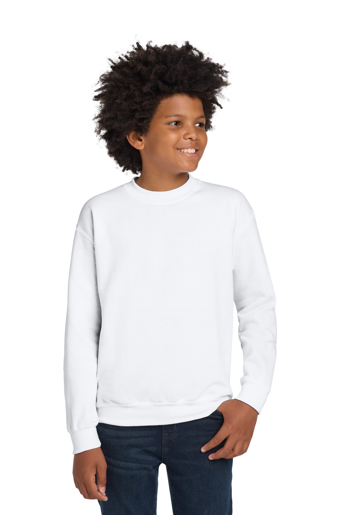 Gildan Youth Heavy Blend Crewneck Sweatshirt