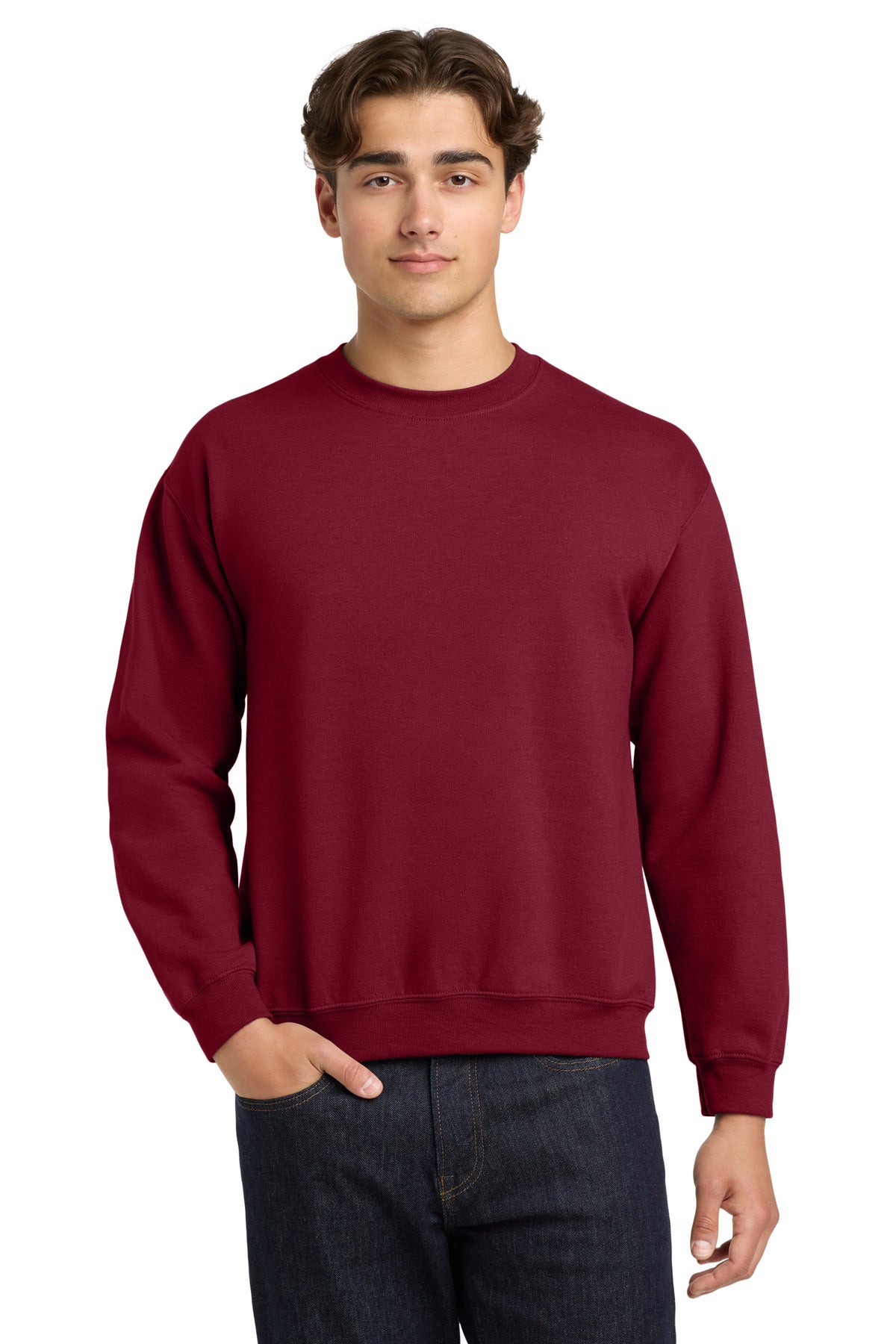 Gildan Heavy Blend™ Crewneck Sweatshirt - Garnet