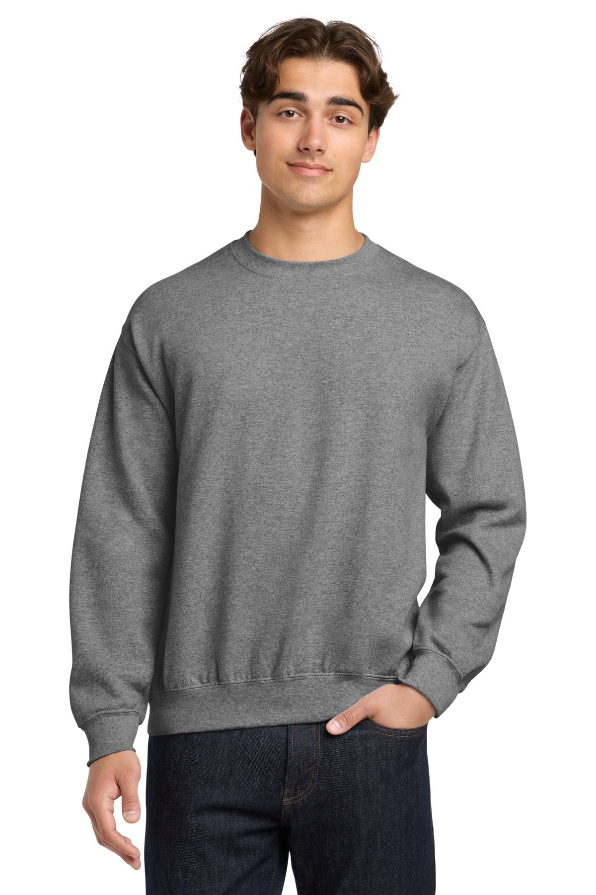 Gildan Heavy Blend™ Crewneck Sweatshirt - Graphite Heather