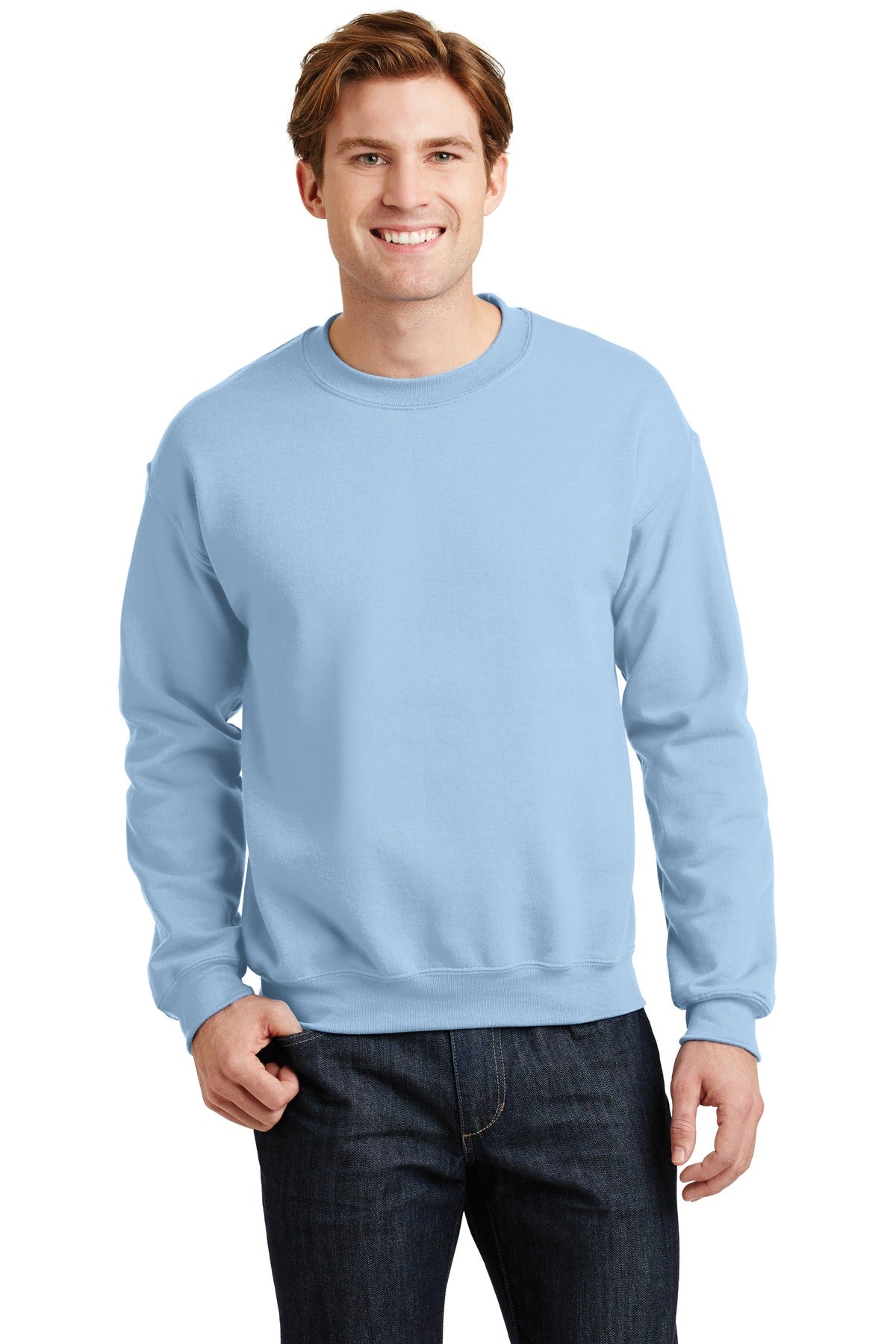 Gildan Heavy Blend™ Crewneck Sweatshirt - Light Blue
