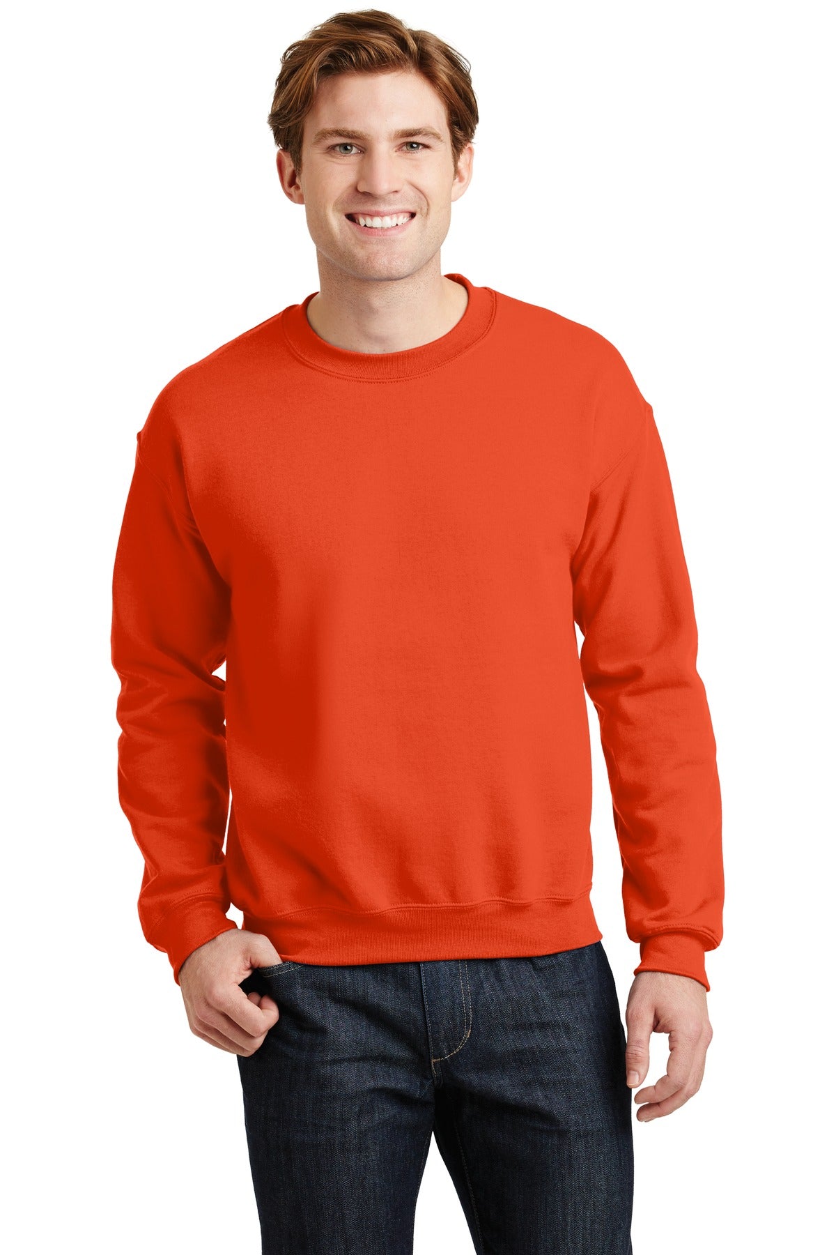 Gildan Heavy Blend™ Crewneck Sweatshirt - Orange