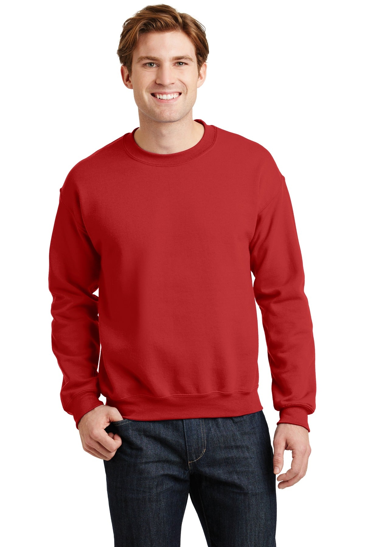 Gildan Heavy Blend™ Crewneck Sweatshirt - Red