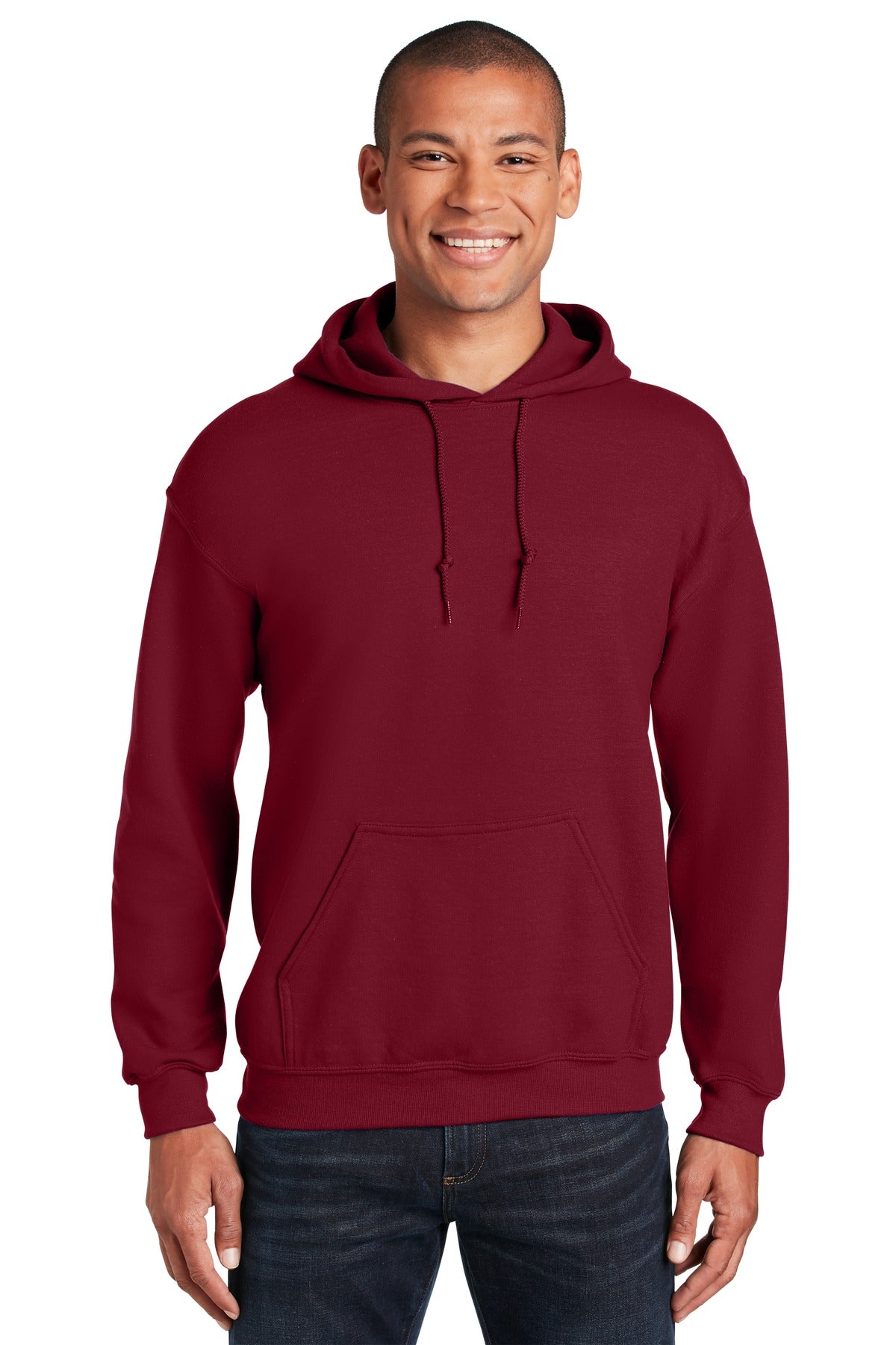 Gildan Heavy Blend Hooded Sweatshirt - Cardinal Red
