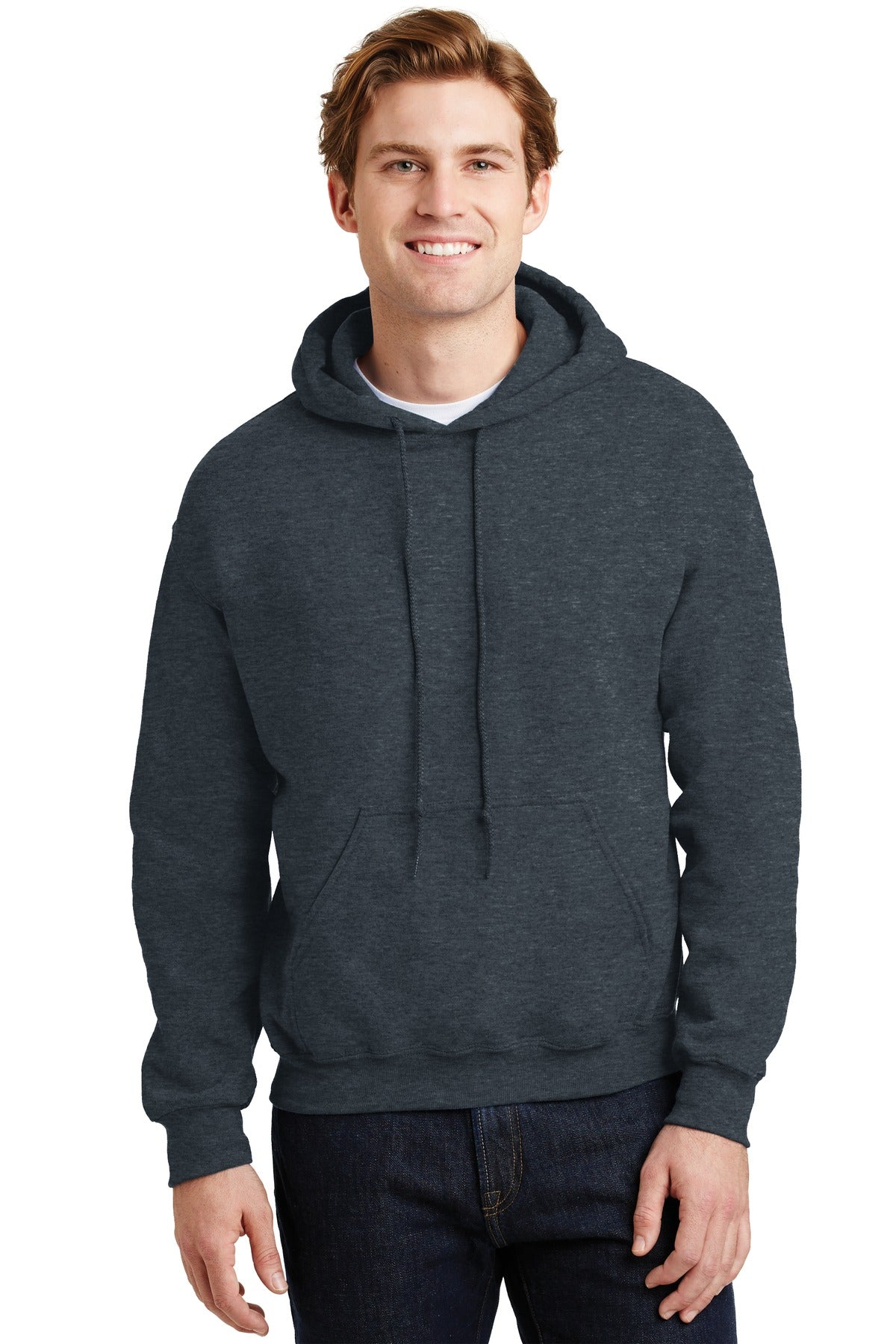 Gildan Heavy Blend Hooded Sweatshirt - Dark Heather