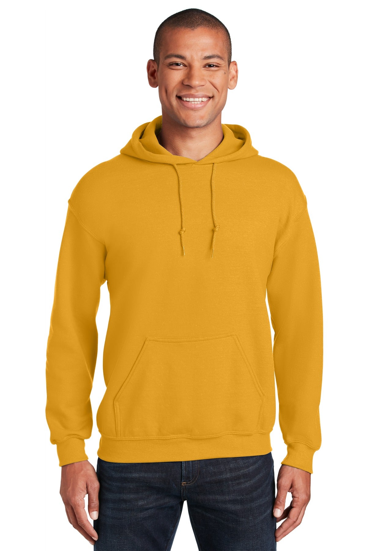 Gildan Heavy Blend Hooded Sweatshirt - Gold