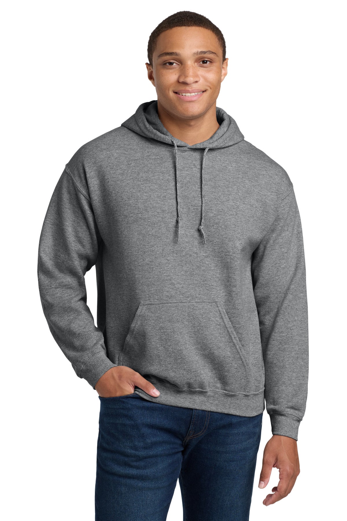 Gildan Heavy Blend Hooded Sweatshirt - Graphite Heather