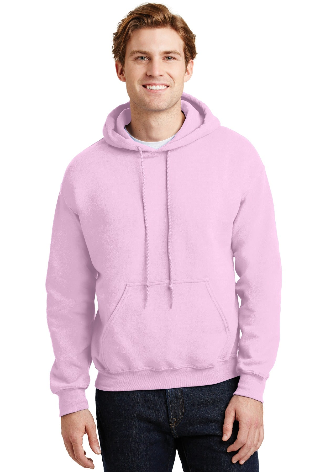 Gildan Heavy Blend Hooded Sweatshirt - Light Pink