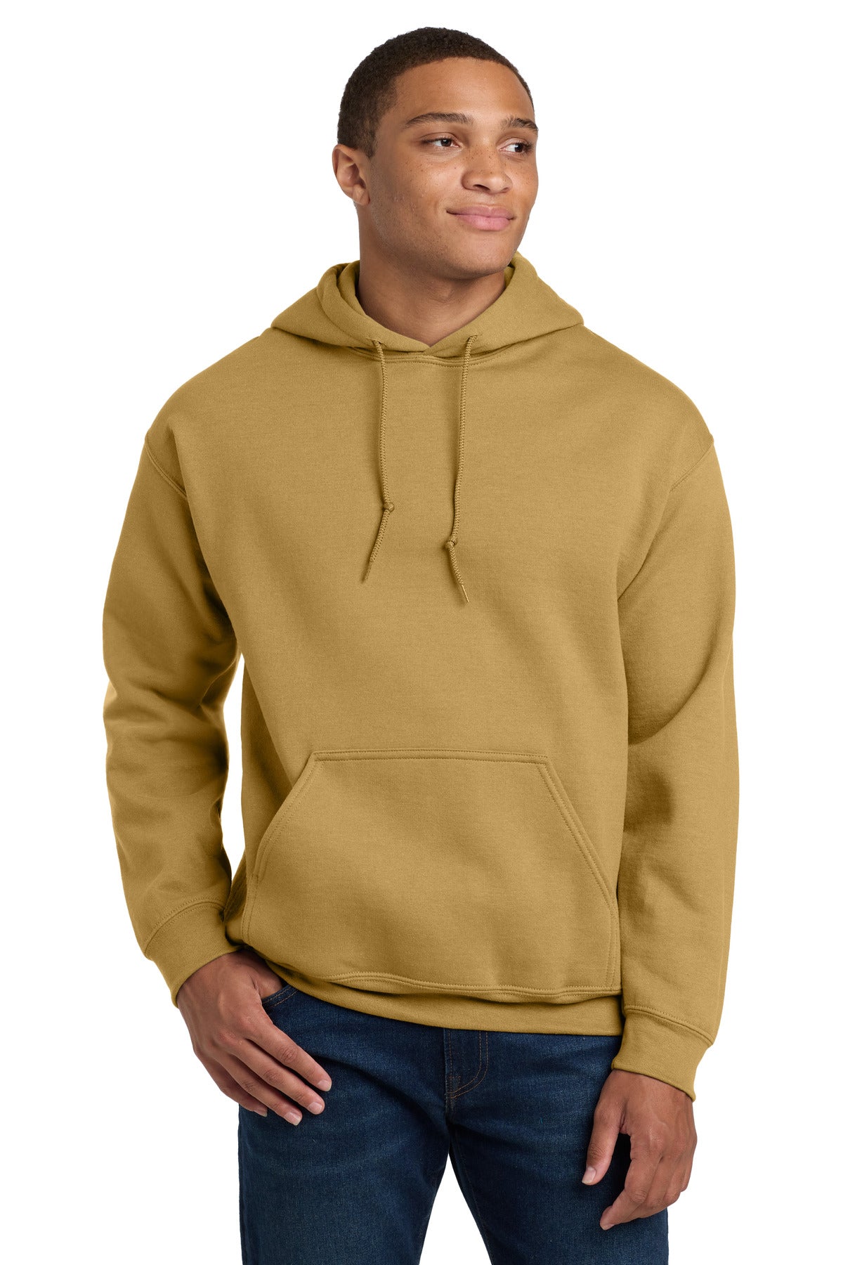 Gildan Heavy Blend Hooded Sweatshirt - Old Gold