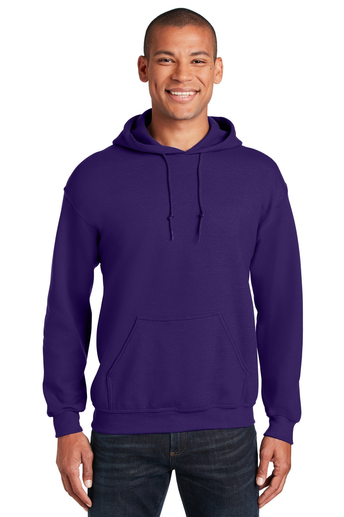 Gildan Heavy Blend Hooded Sweatshirt - Purple