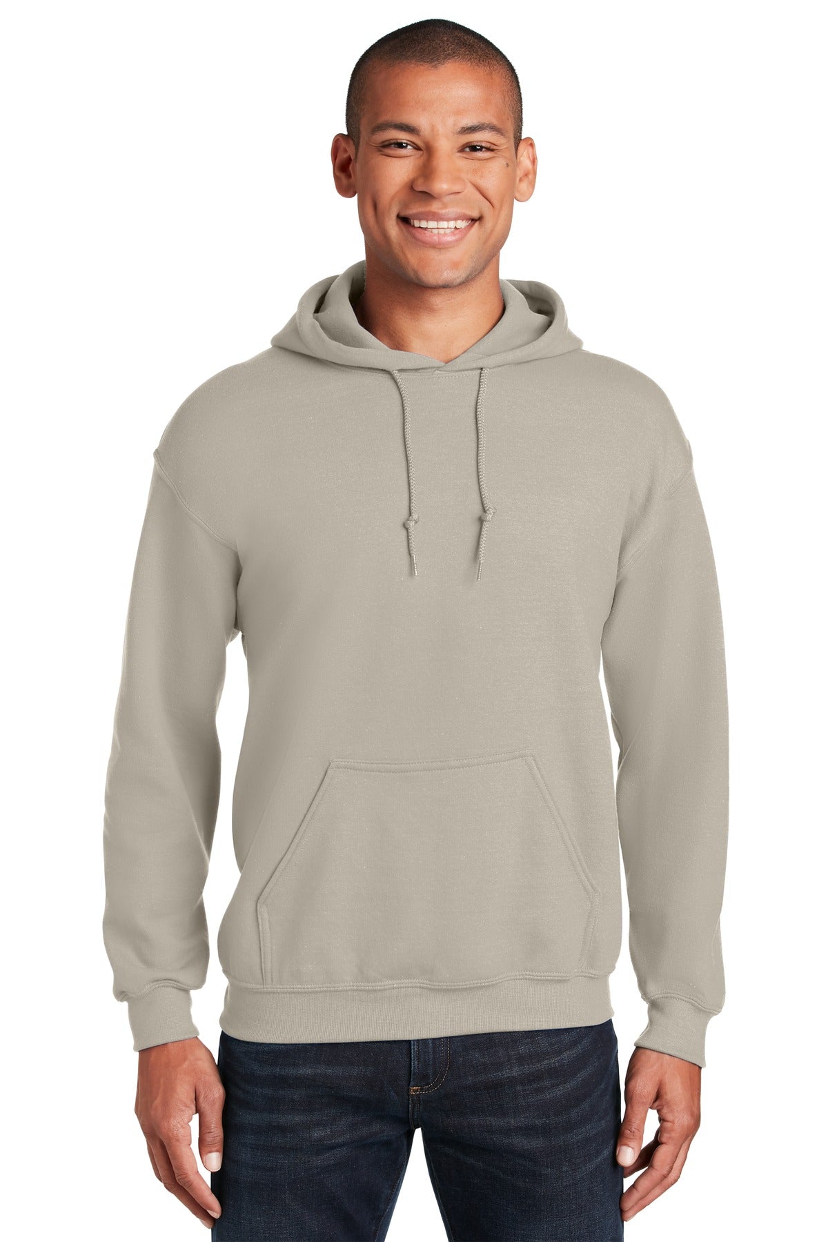 Gildan Heavy Blend Hooded Sweatshirt - Sand