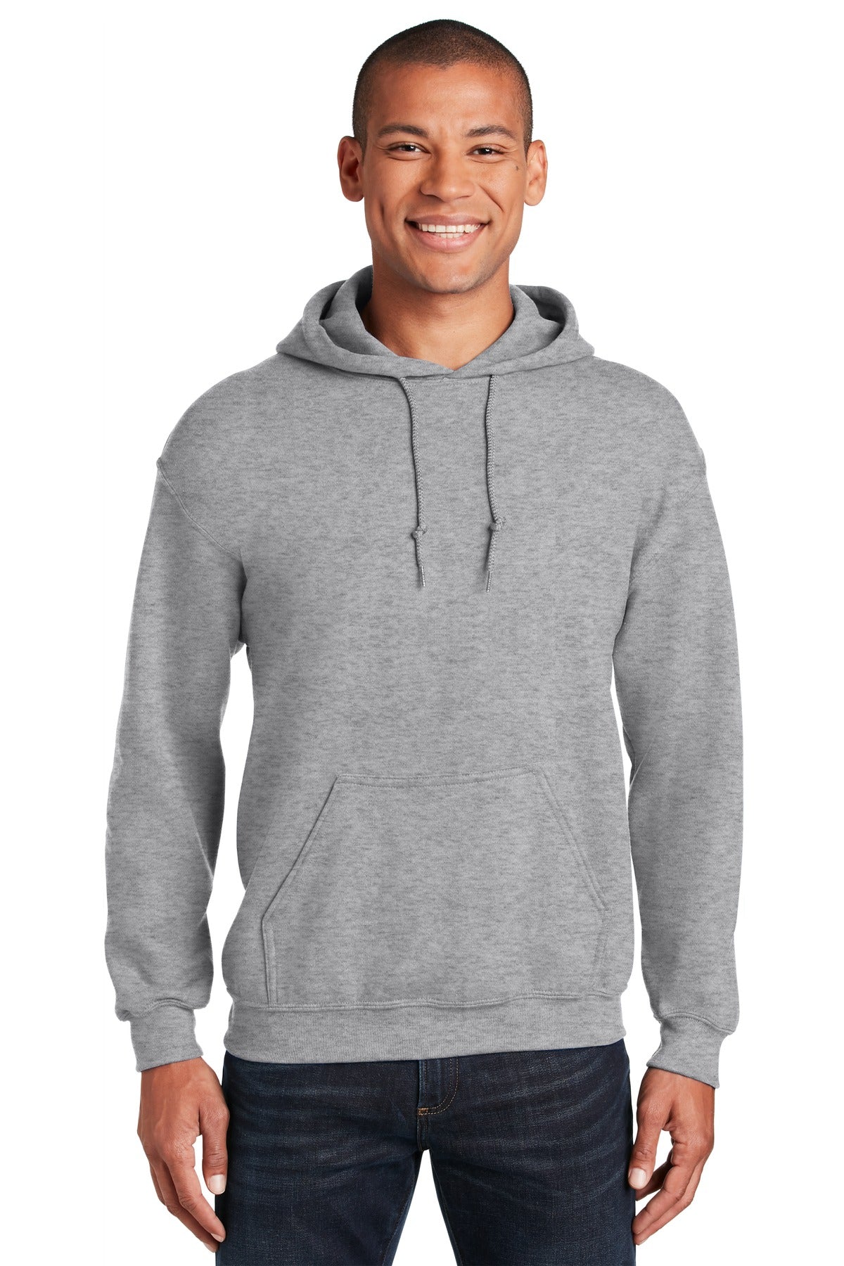 Gildan Heavy Blend Hooded Sweatshirt - Sport Grey