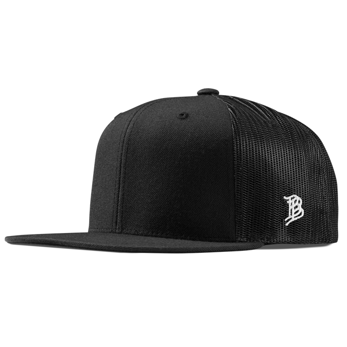 Branded Bills Bare Flat Trucker Hat