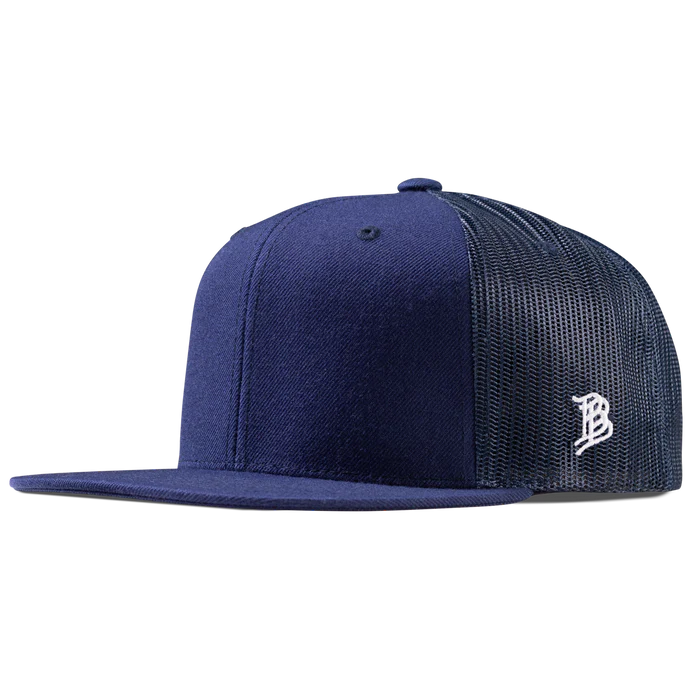 Branded Bills Bare Flat Trucker Hat