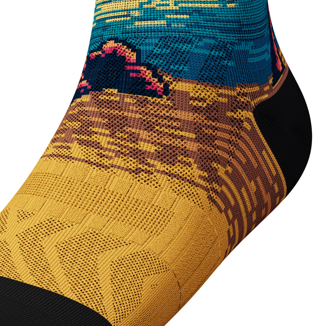 Custom Printed Crew Socks