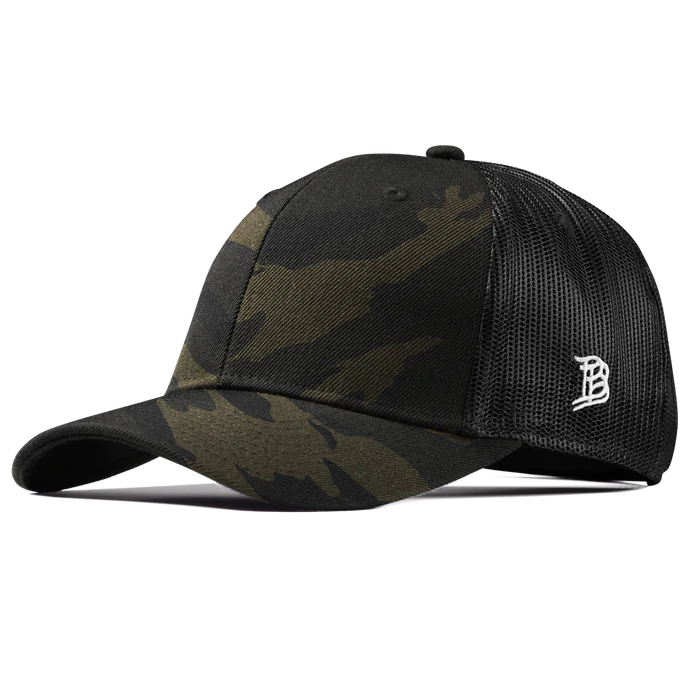 Branded Bills Bare Curved Trucker Hat