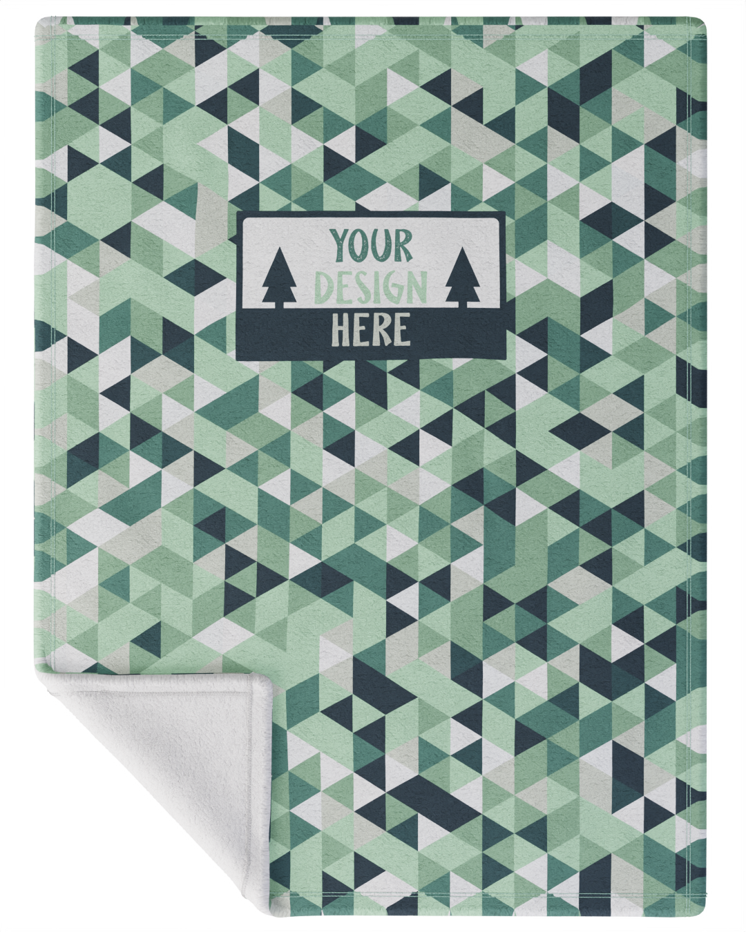 Silk Fleece Custom Blanket