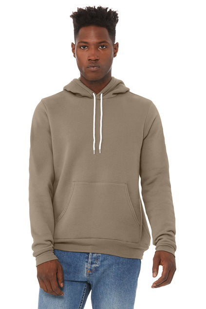 BELLA+CANVAS  Unisex Sponge Fleece Pullover Hoodie - Tan