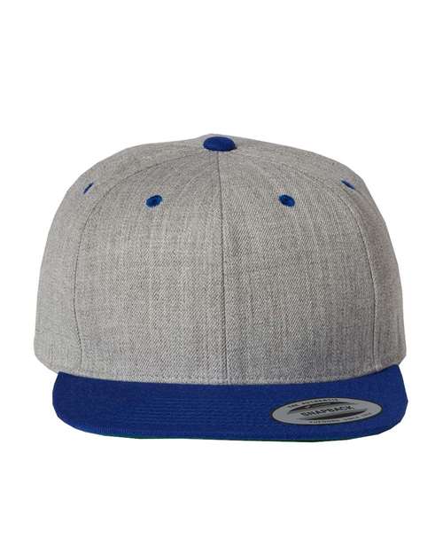 Yupoong Premium Flat Bill Custom Snapback Hat