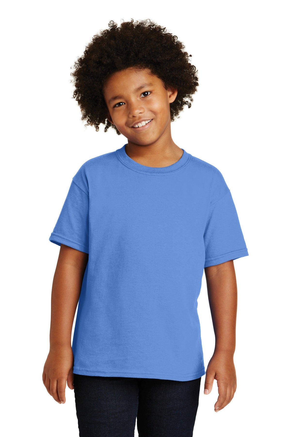 Gildan - Youth  Heavy Cotton  100% Cotton T-Shirt - Carolina Blue