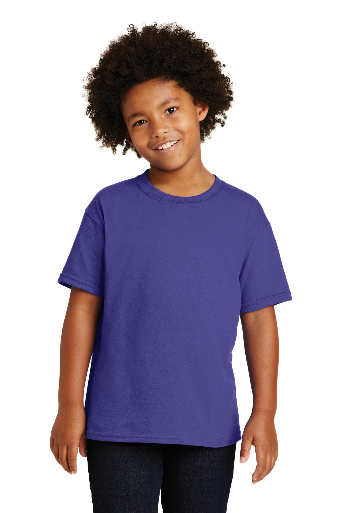 Gildan - Youth  Heavy Cotton 100% Cotton T-Shirt - Cobalt
