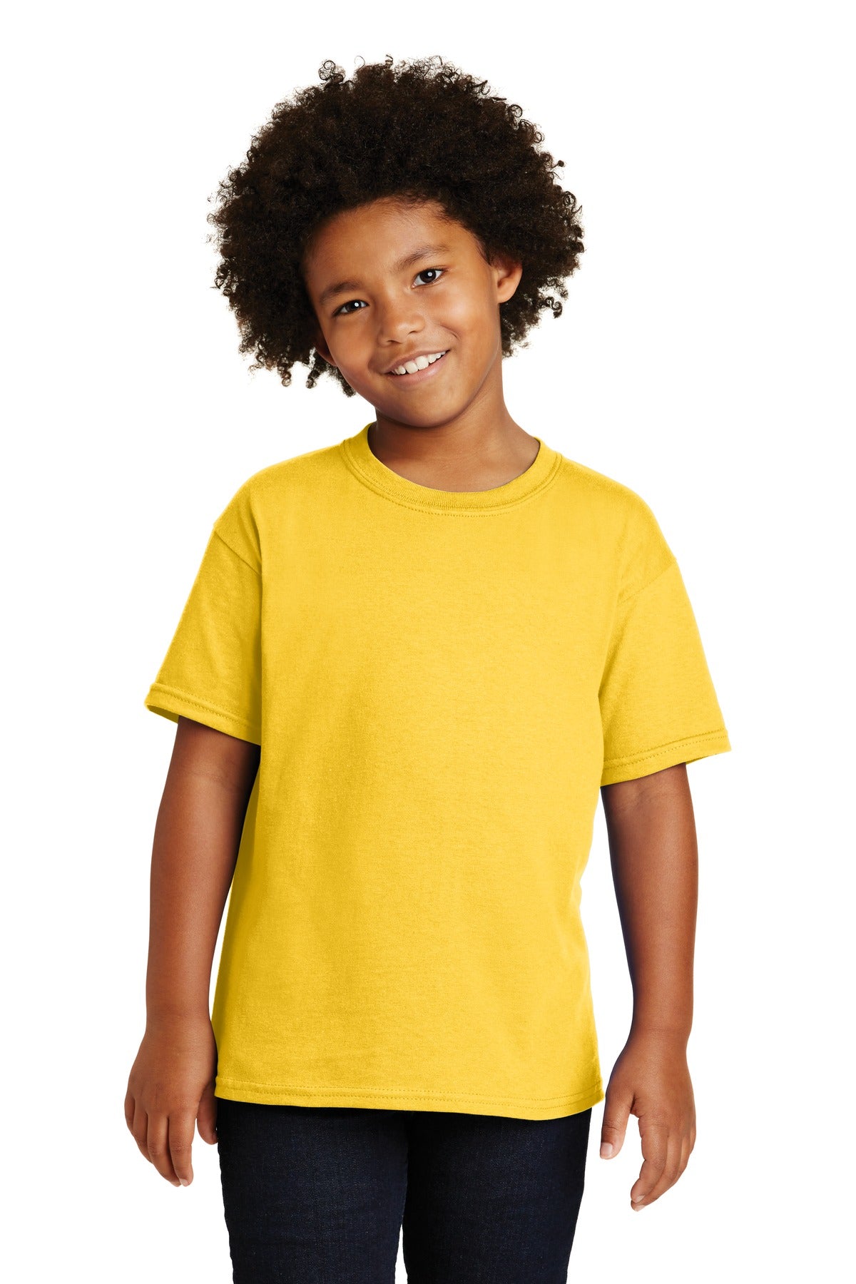 Gildan - Youth  Heavy Cotton 100% Cotton T-Shirt - Daisy