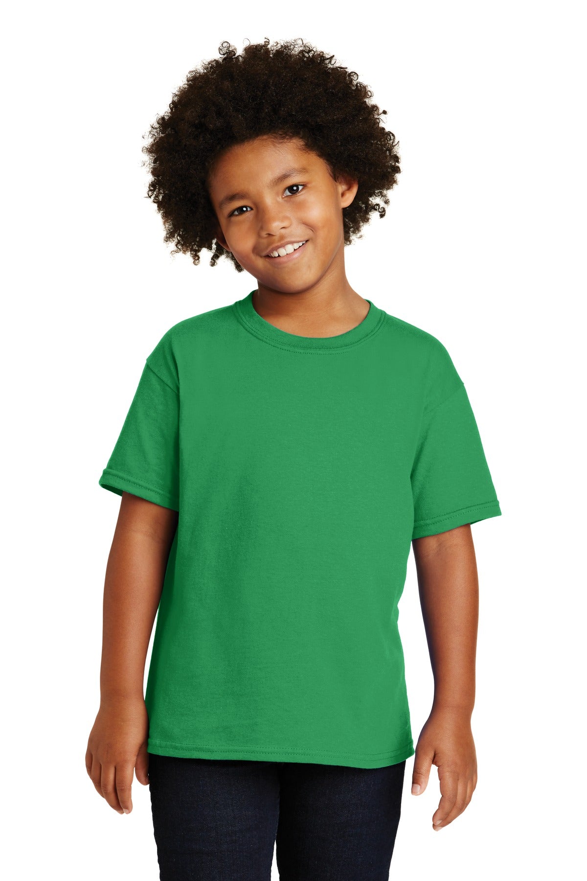 Gildan - Youth  Heavy Cotton 100% Cotton T-Shirt - Irish Green