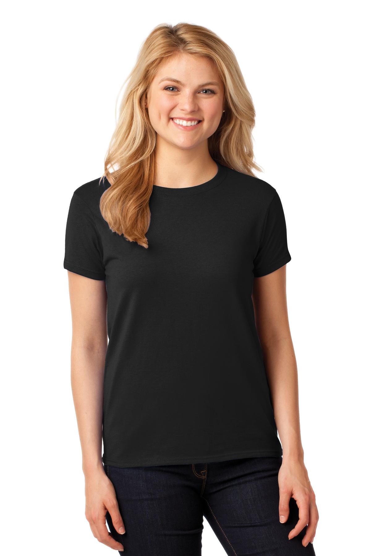 Gildan Women's Heavy Cotton 100% Cotton T-Shirt - Black