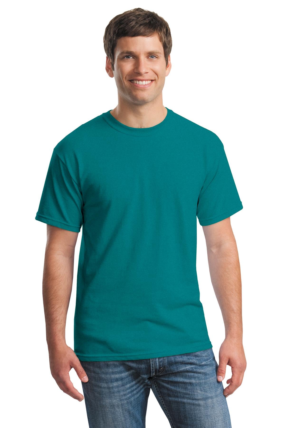 Gildan - Heavy Cotton 100% Cotton T-Shirt - Antique Jade Dome