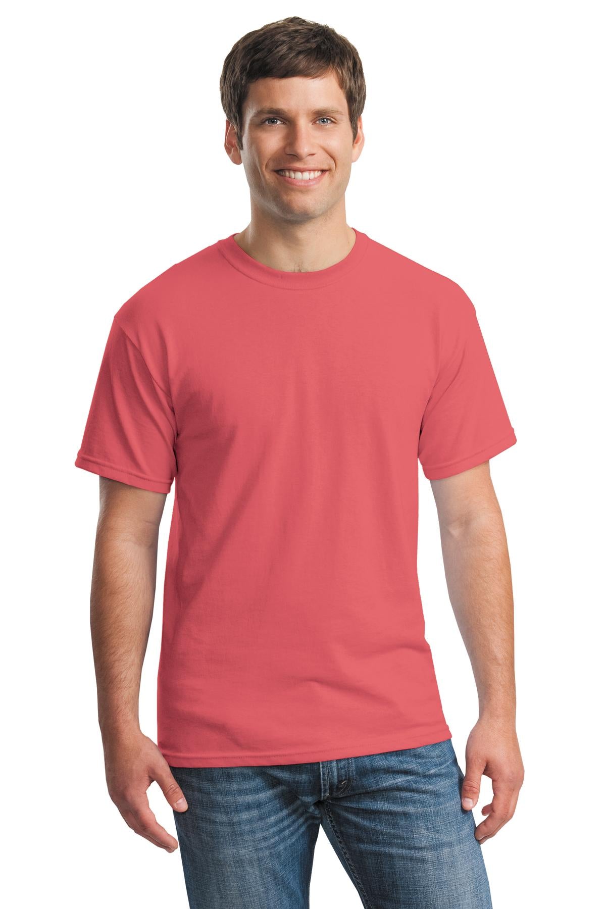Gildan - Heavy Cotton 100% Cotton T-Shirt - Coral Silk
