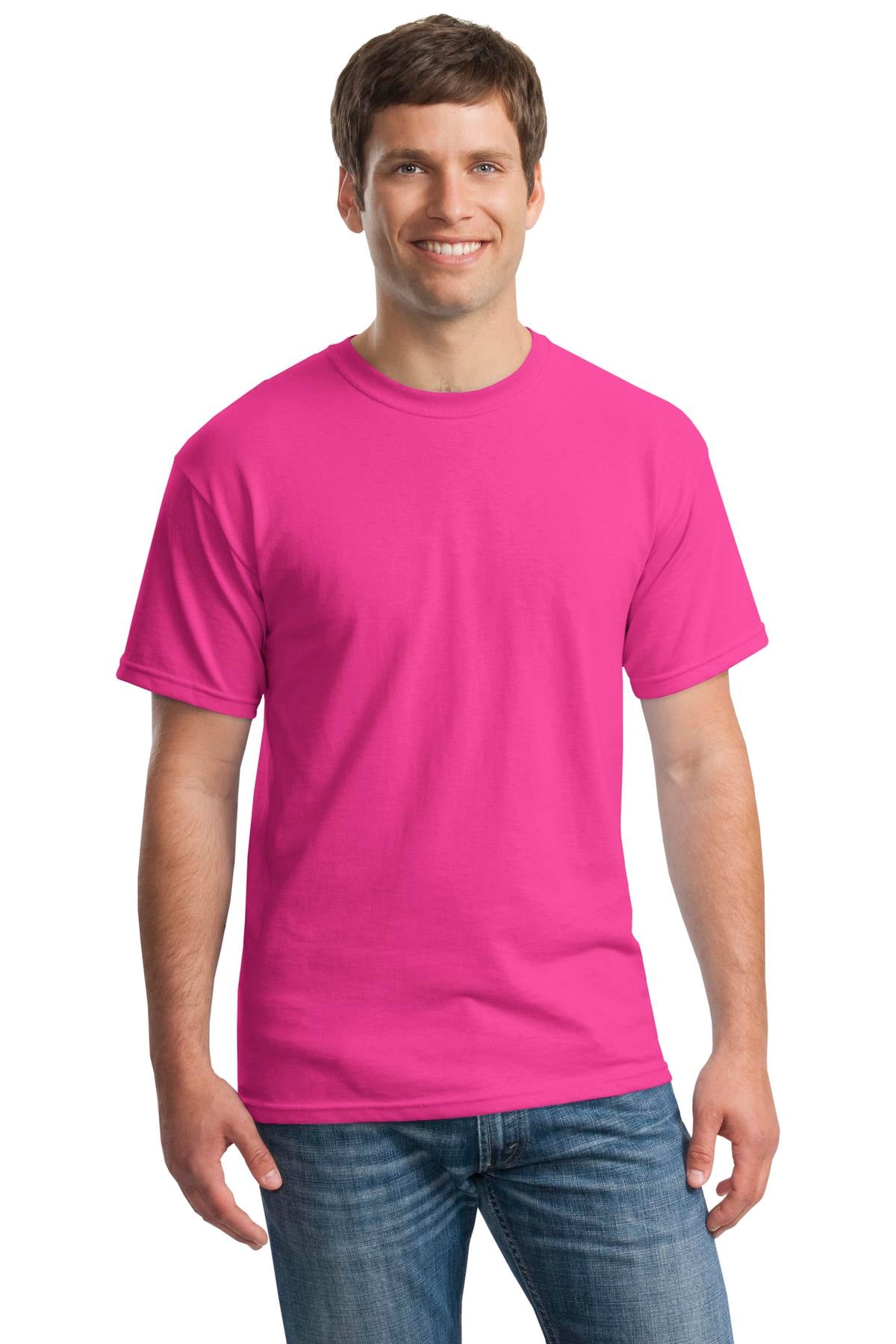 Gildan - Heavy Cotton 100% Cotton T-Shirt - Heliconia