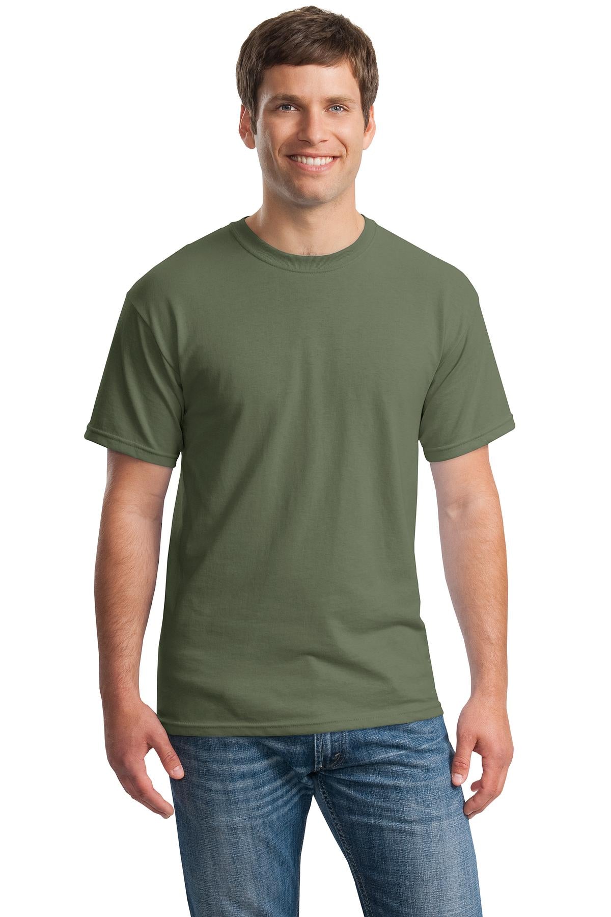 Gildan - Heavy Cotton 100% Cotton T-Shirt - Military Green